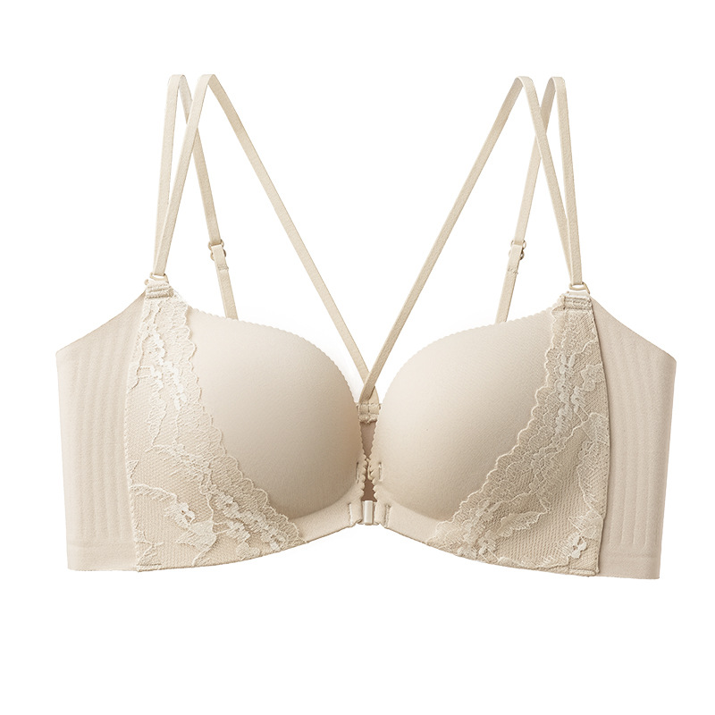 Wirefree Bra Comfort - KUCLUT Önden Kapatmalı Sütyen Kadın Büzgülü