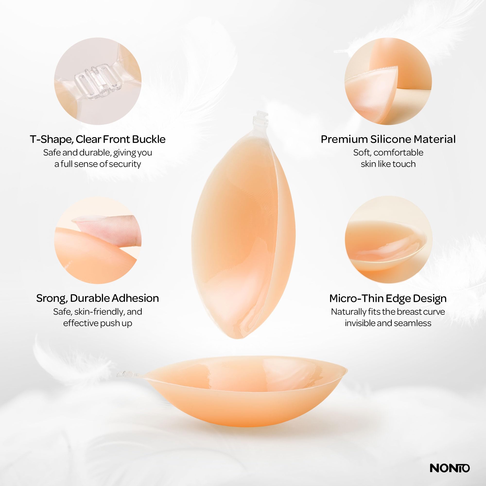 Yapışkanlı Sütyen Askısız Yapı - Strapless Bra Adhesive incelemesi ve fiyatı