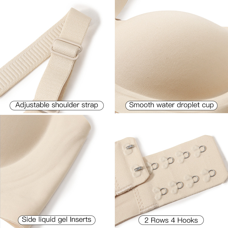 Kadın Derin V Yaka Jöle Dikişs - Wirefree Bra Comfort incelemesi ve fiyatı