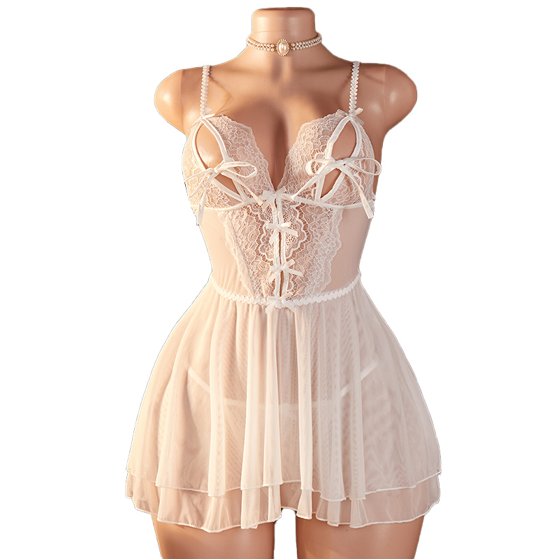 Şeffaf Seksi Kadın İç Giyim De - Lace Bralette Set incelemesi ve fiyatı
